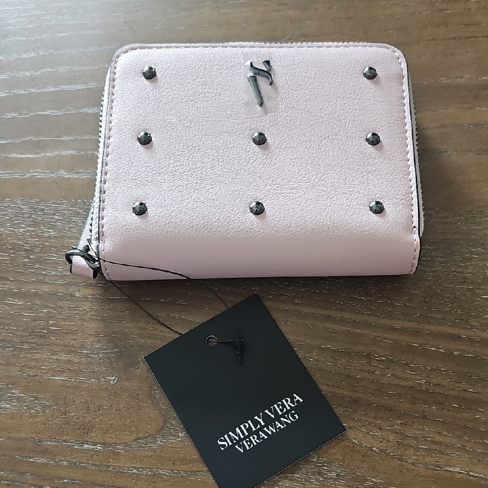Simply Vera Vera Wang Pink Studded Wallet